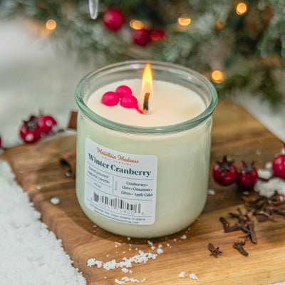 Winter Cranberry Candle