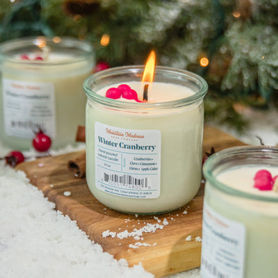 Winter Cranberry Candle