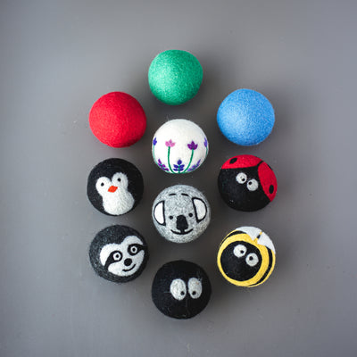 Wool Dryer Balls- Set of 3