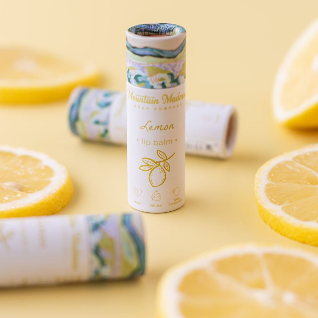 Lemon Lip Balm | Mountain Madness Soap