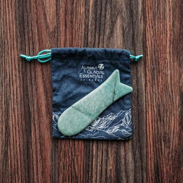 Amazonite Fish Shape Guasha