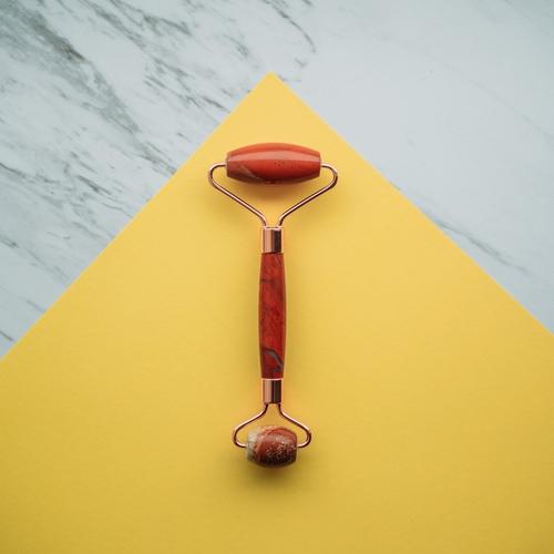 Facial Roller- Red Jasper