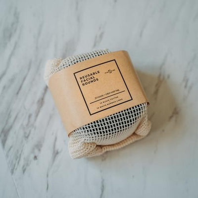 Reusable Facial Rounds with Wash Bag