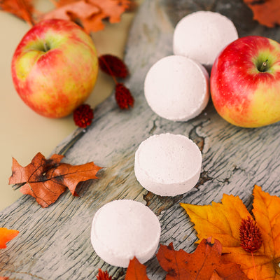 Spiced Apples Shower Fizzies